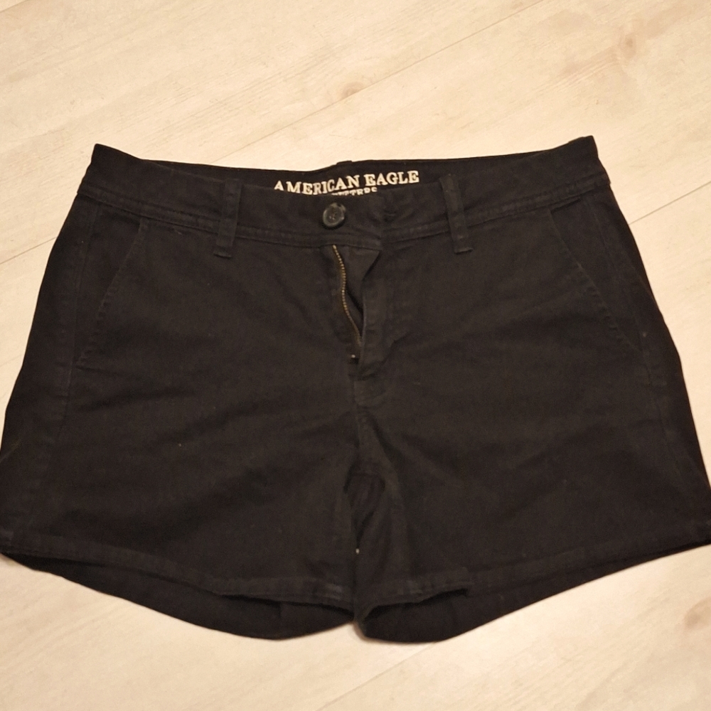 American Eagle Outfitters Black Women Shorts